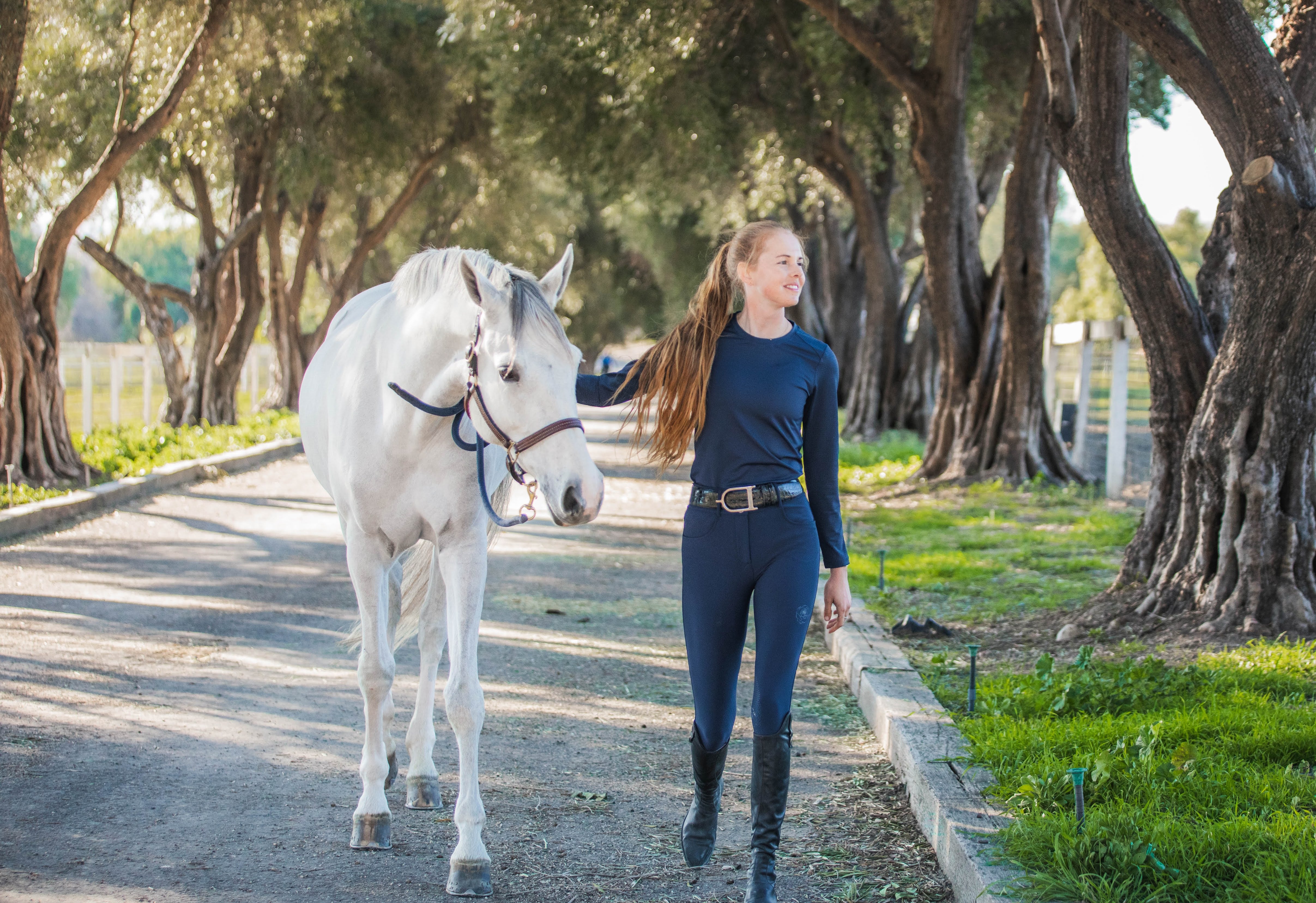 Harper Perforated Long Sleeve Tech Tee