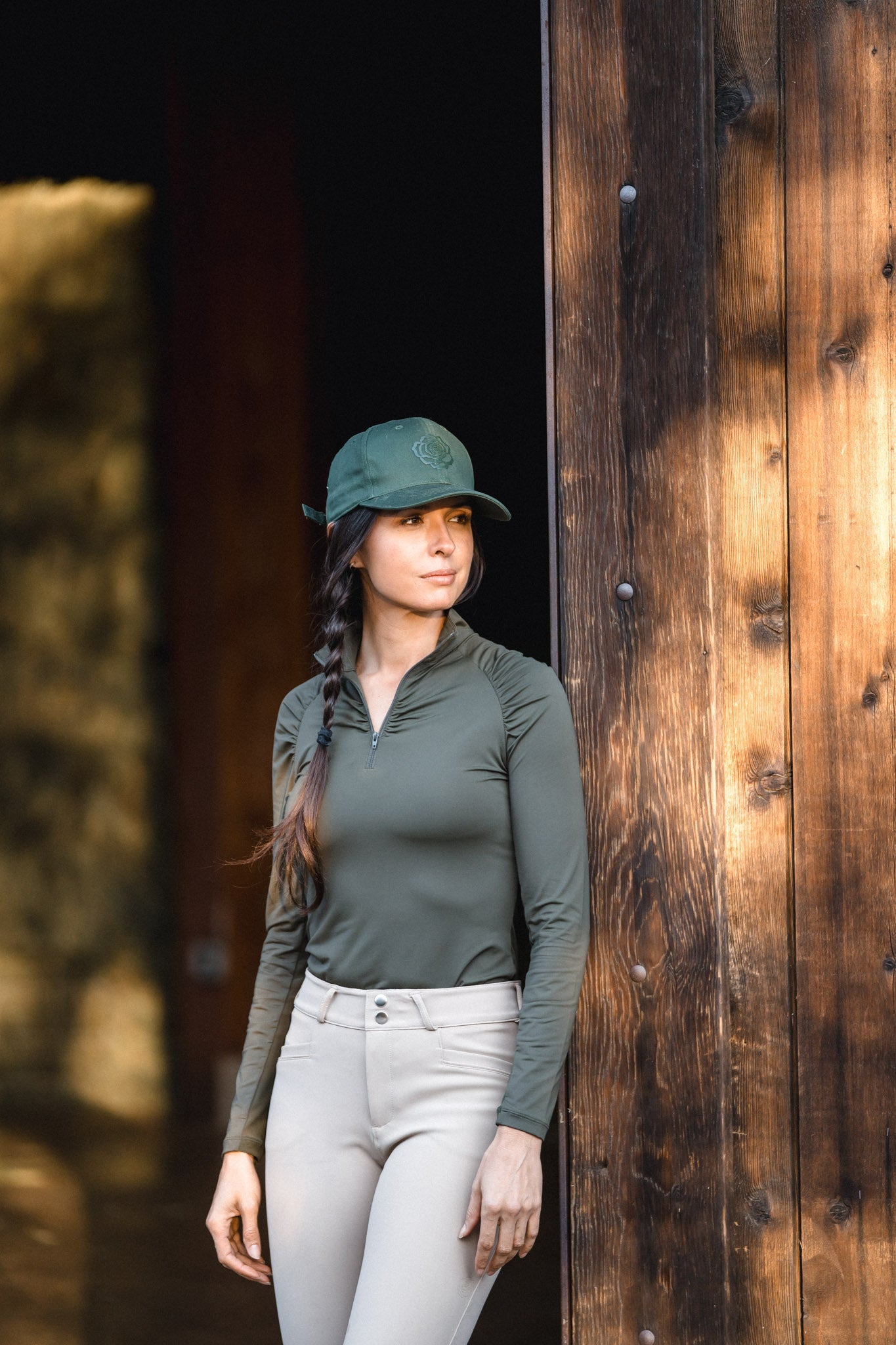 Naomi Long Sleeve Zip Top