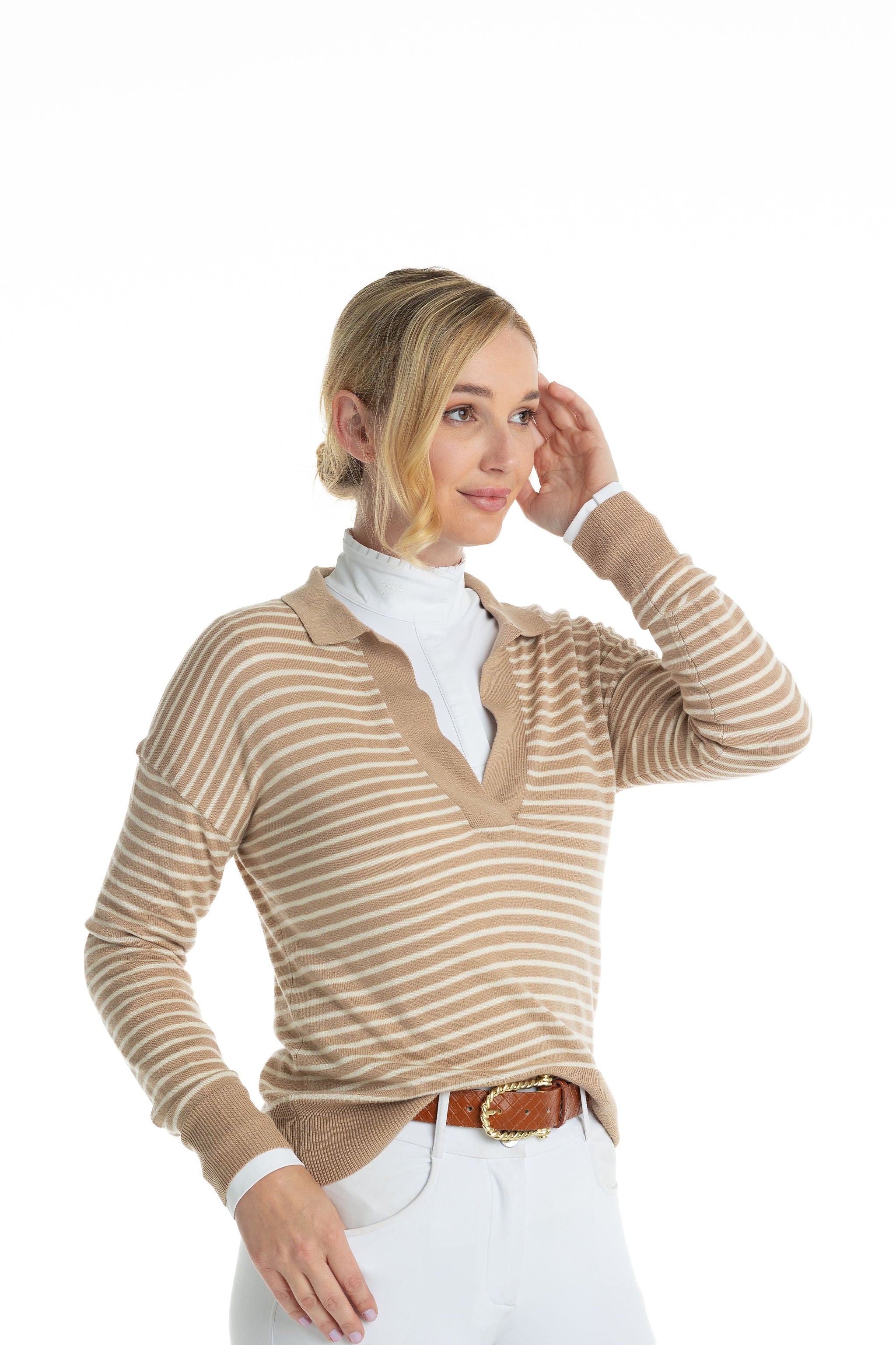 Carly Polo Sweater