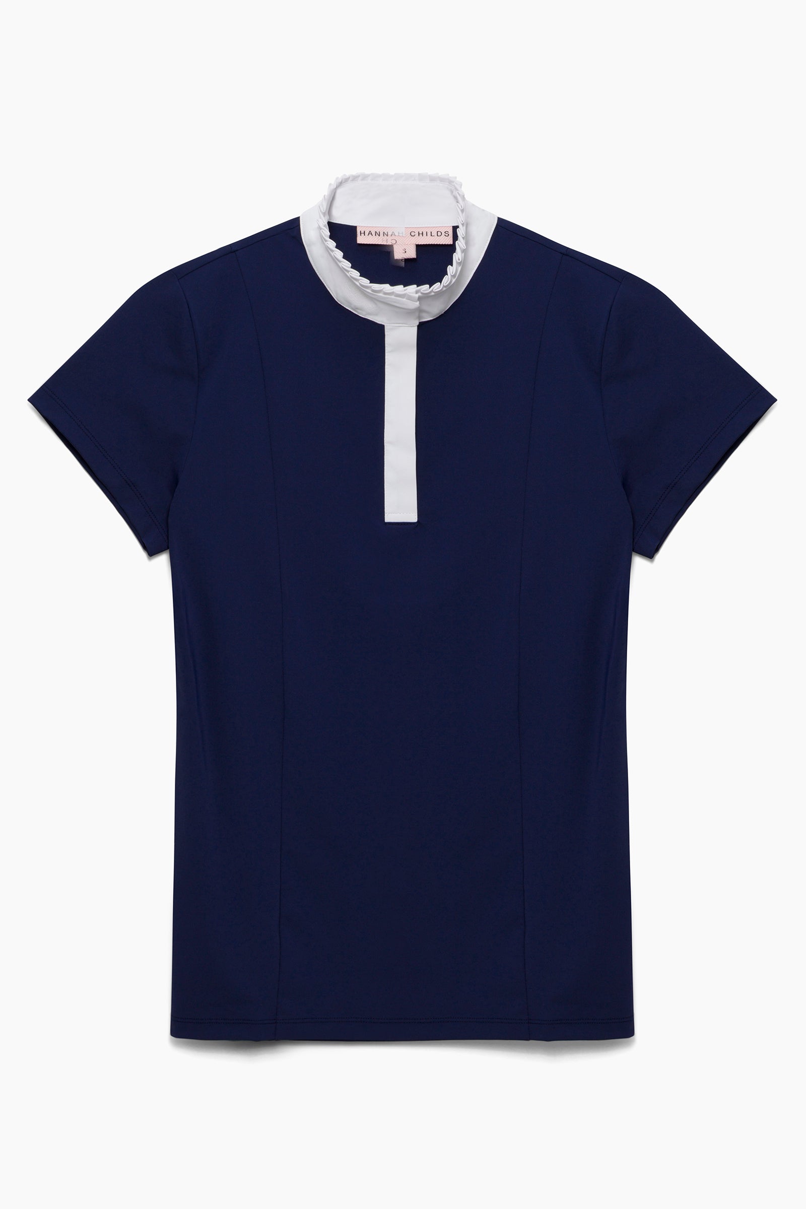 Rachel Ruffle Short Sleeve Show Shirt