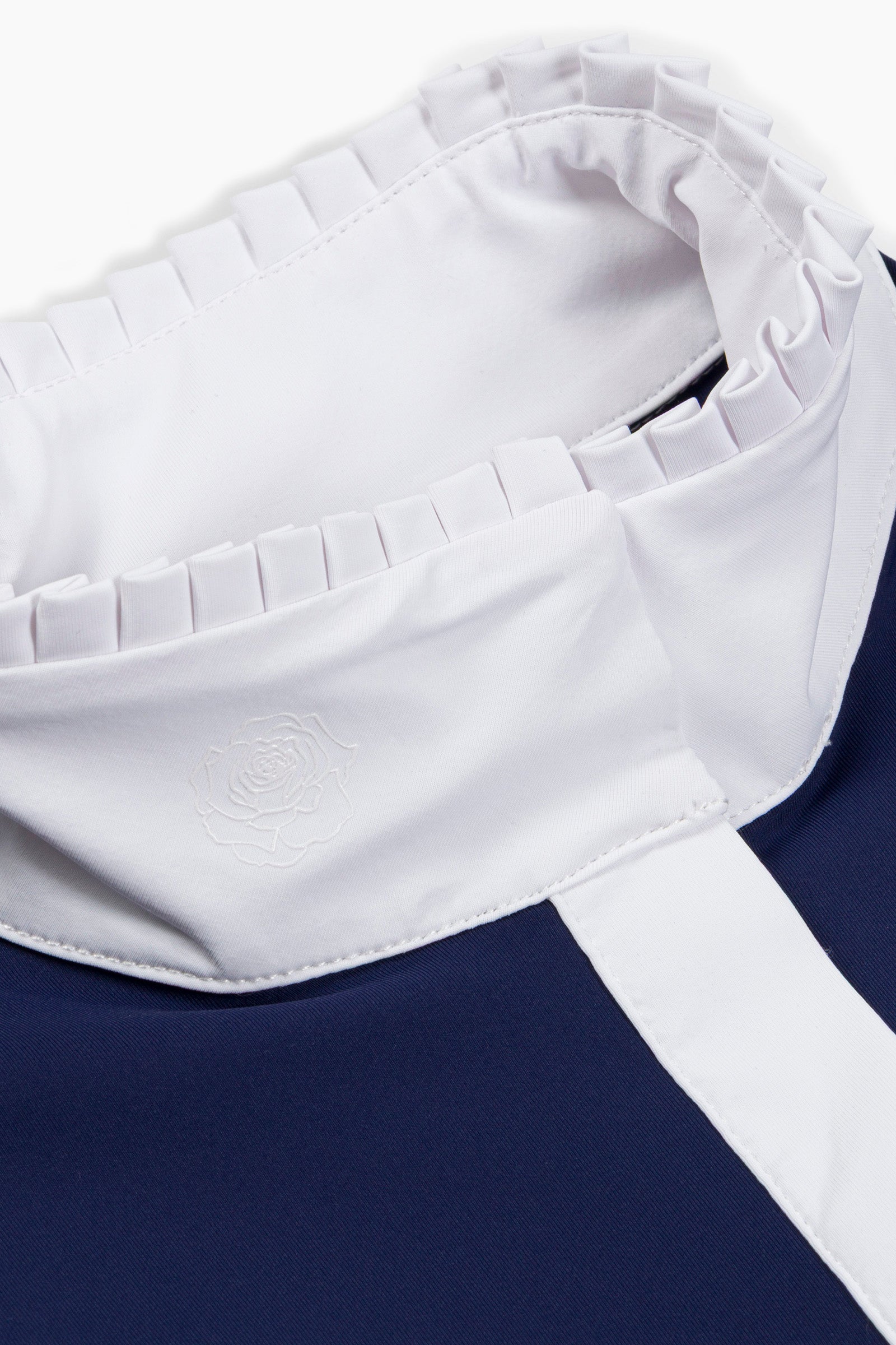 Rachel Ruffle Short Sleeve Show Shirt