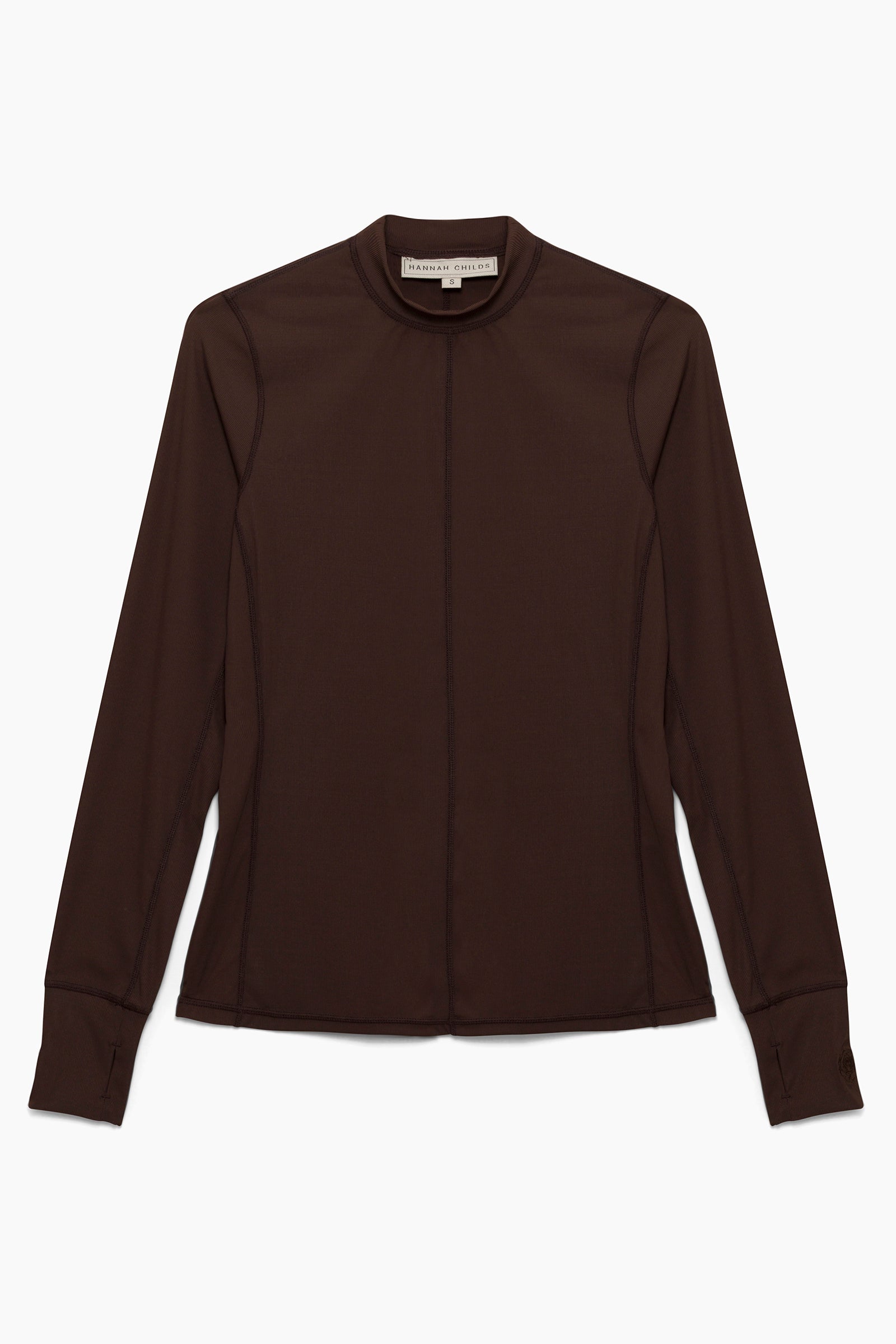 Cameron Rib Mock Neck Performance Top