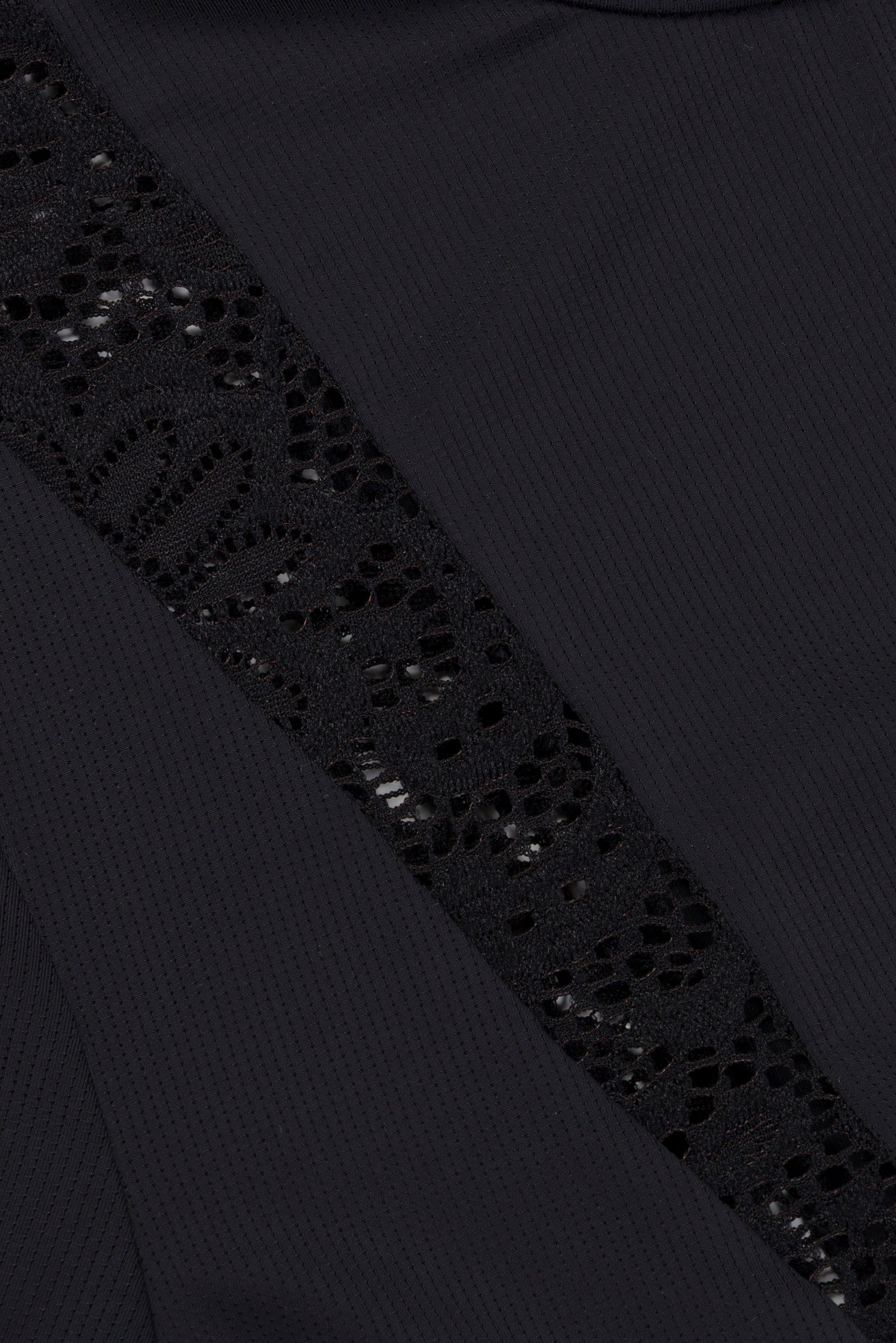 Farrah Lace Turtleneck Training Top