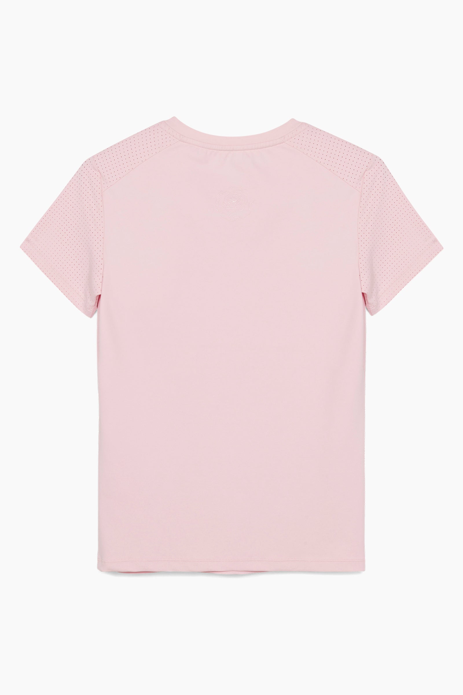 Maddy Perforated Short Sleeve Tech Tee