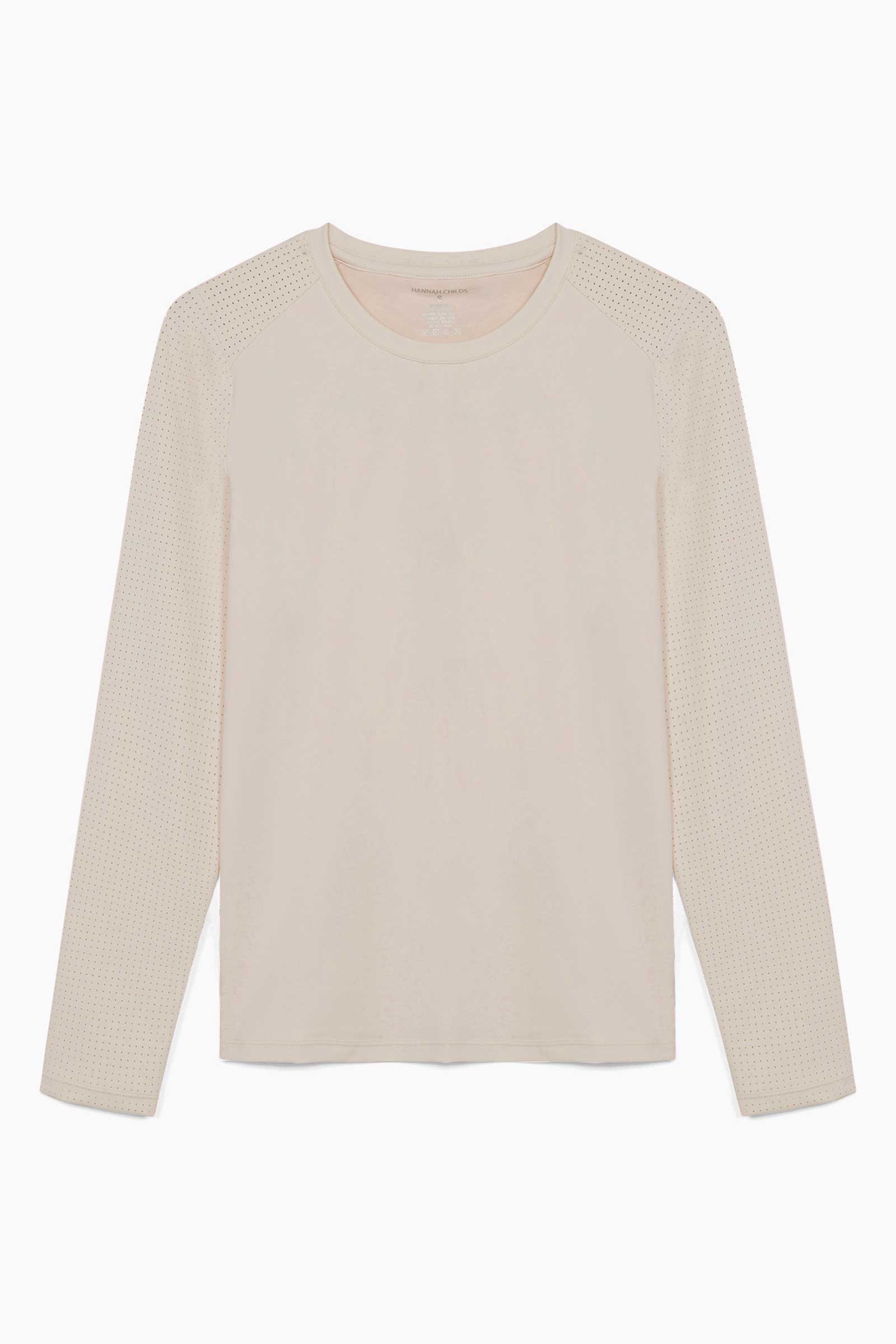 Harper Perforated Long Sleeve Tech Tee