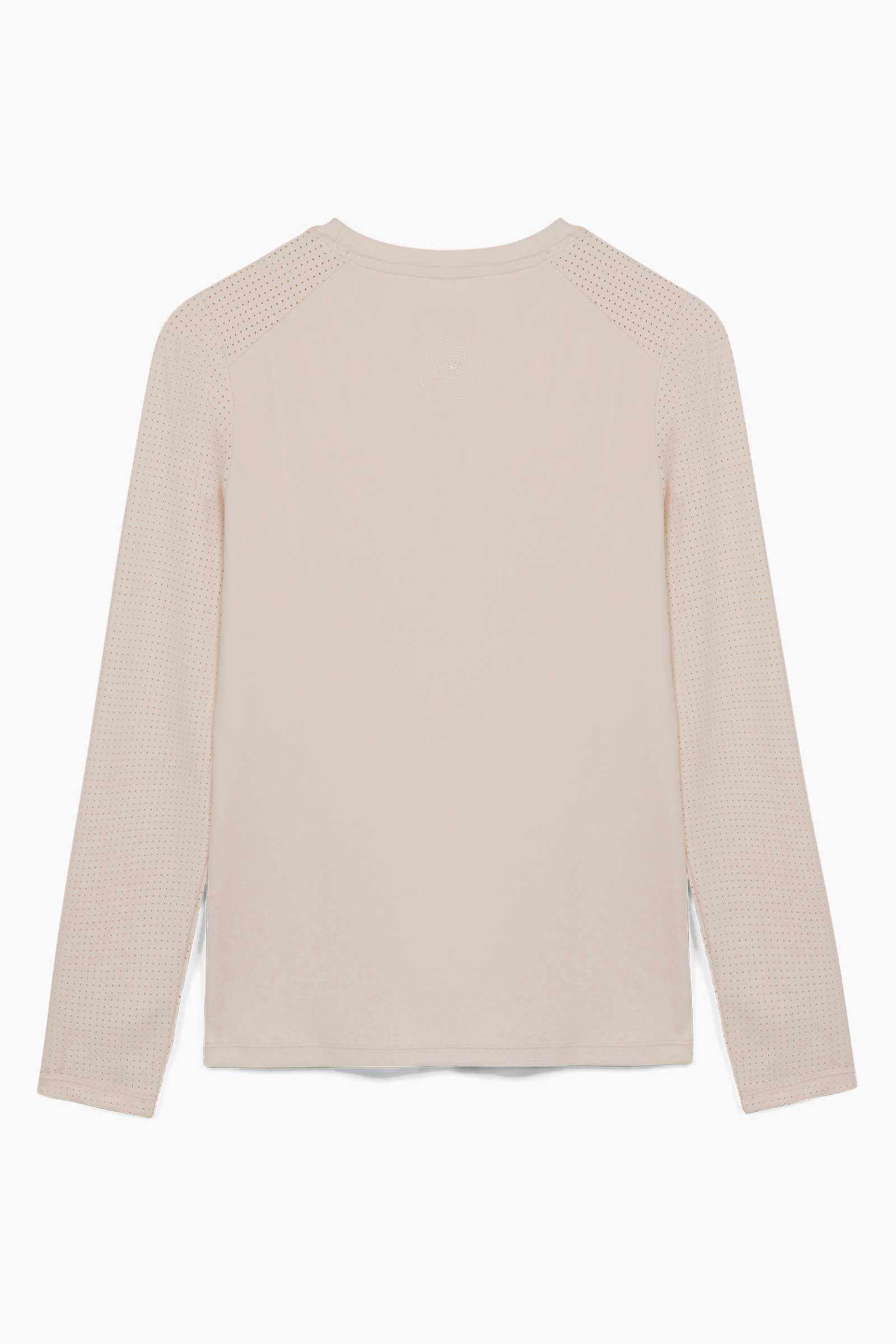 Harper Perforated Long Sleeve Tech Tee