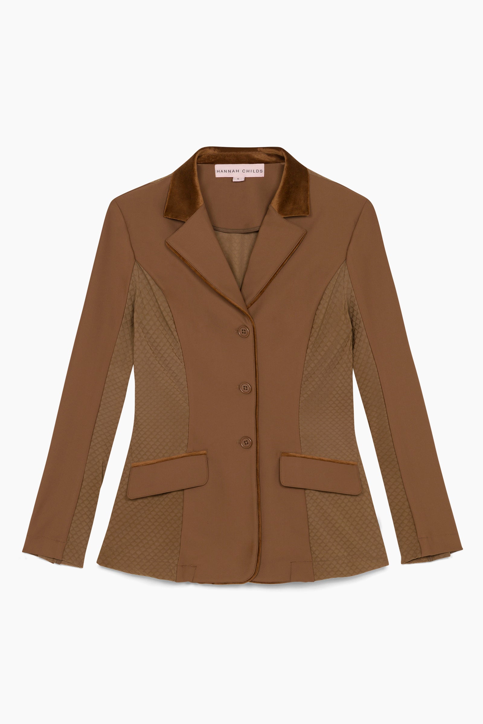 Classica Mesh Piped Show Coat