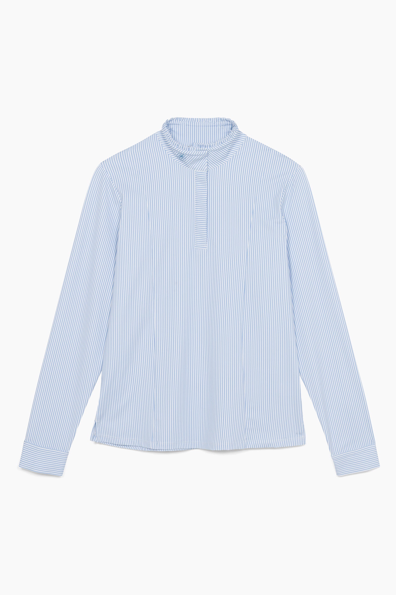 Shelby Ruffle Long Sleeve Show Shirt 2.0