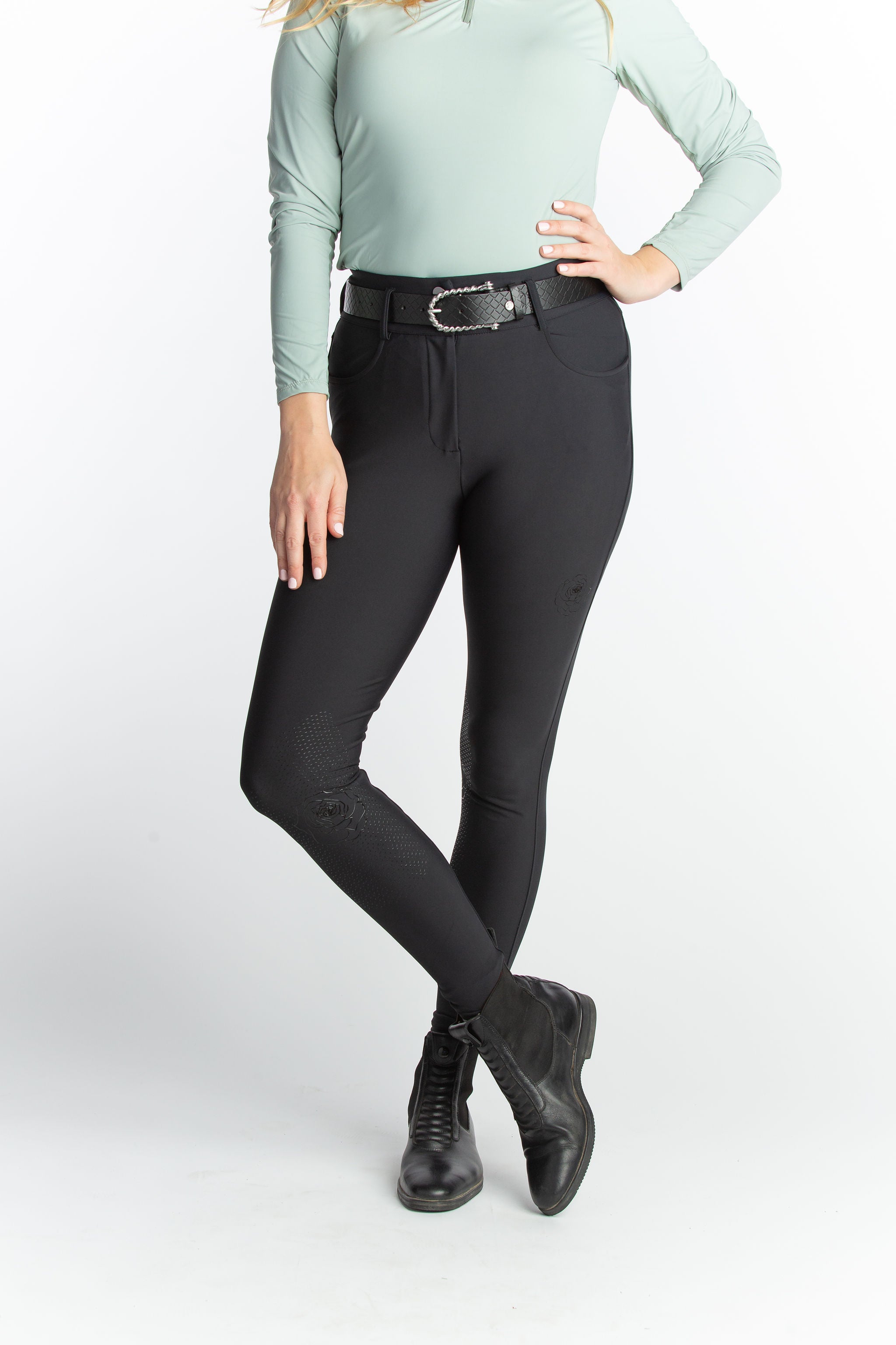 Ramy High Rise Knee Patch Breech
