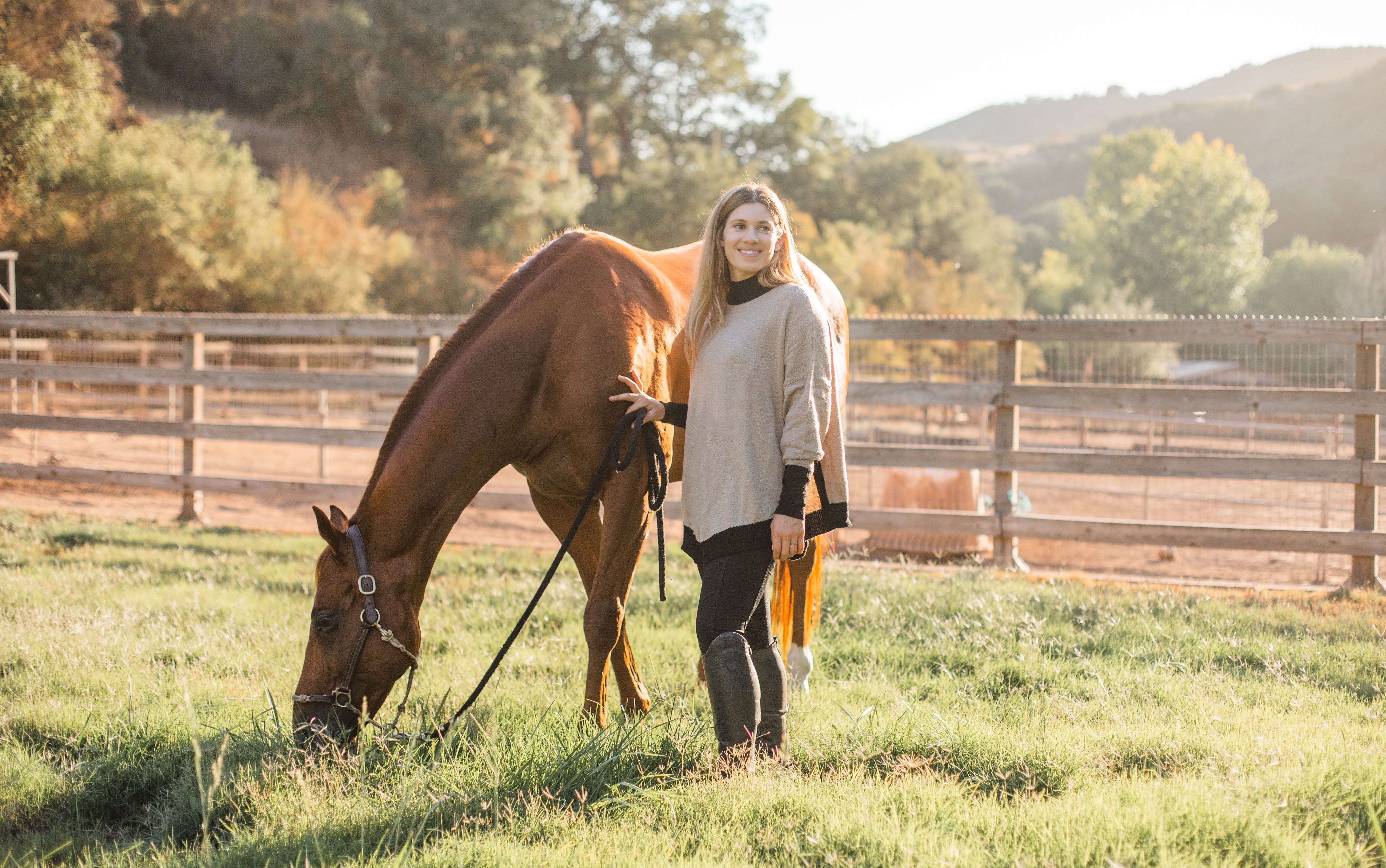 Addison Riding Poncho with Sleeves