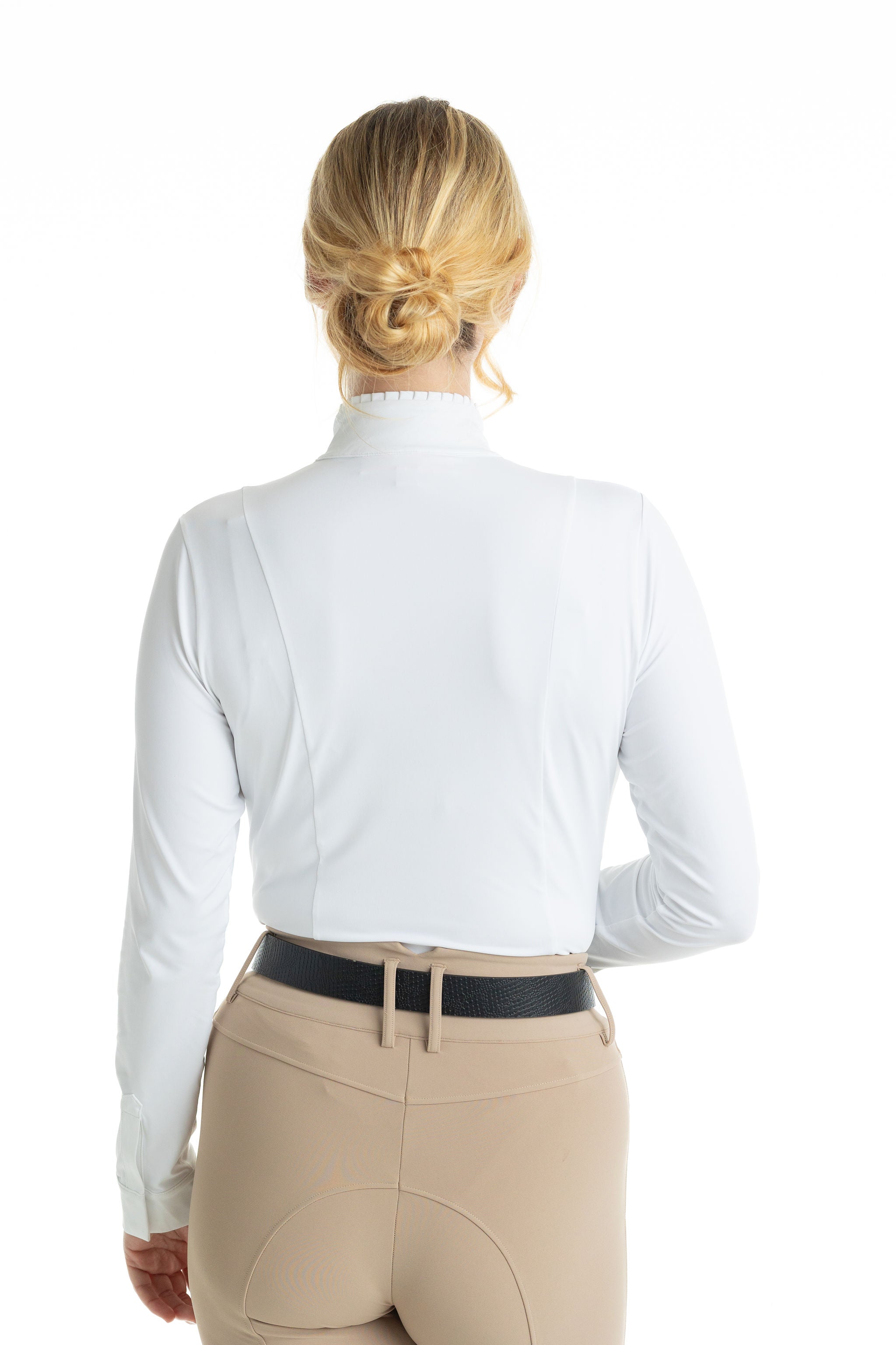 Shelby Ruffle Long Sleeve Show Shirt