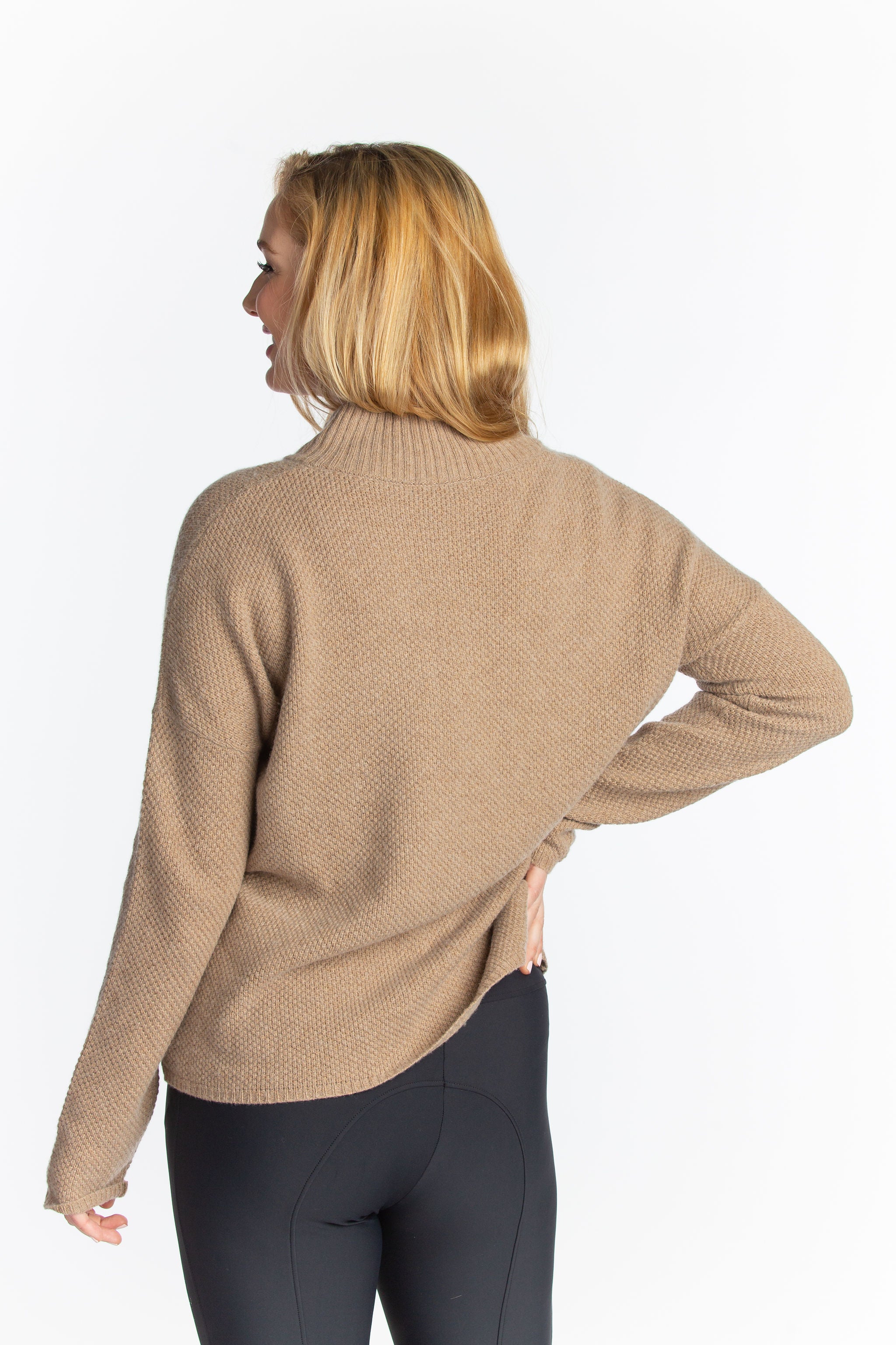 Sassy Boyfriend 1/4 Zip Sweater
