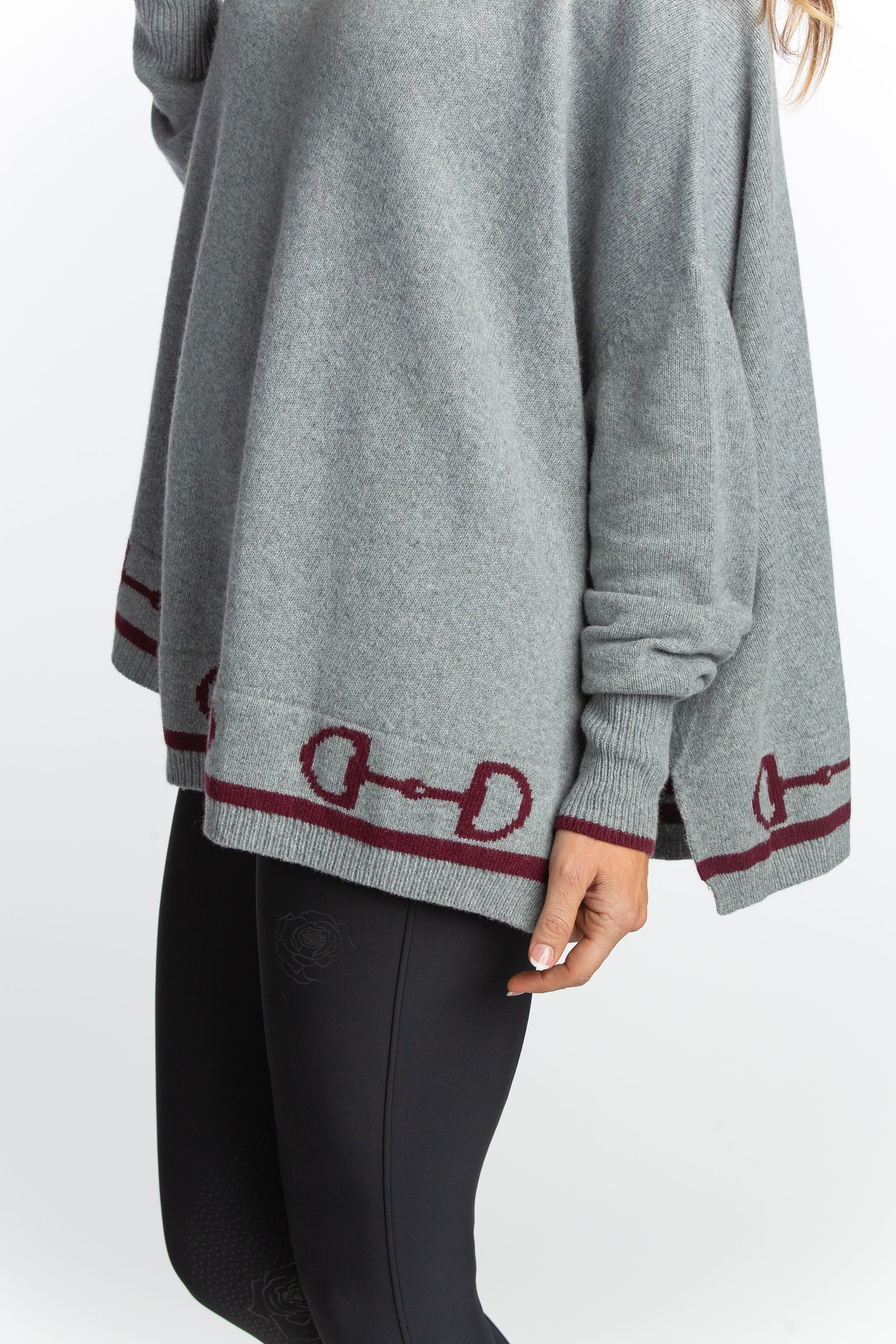 Kristina Bit Poncho with Sleeves