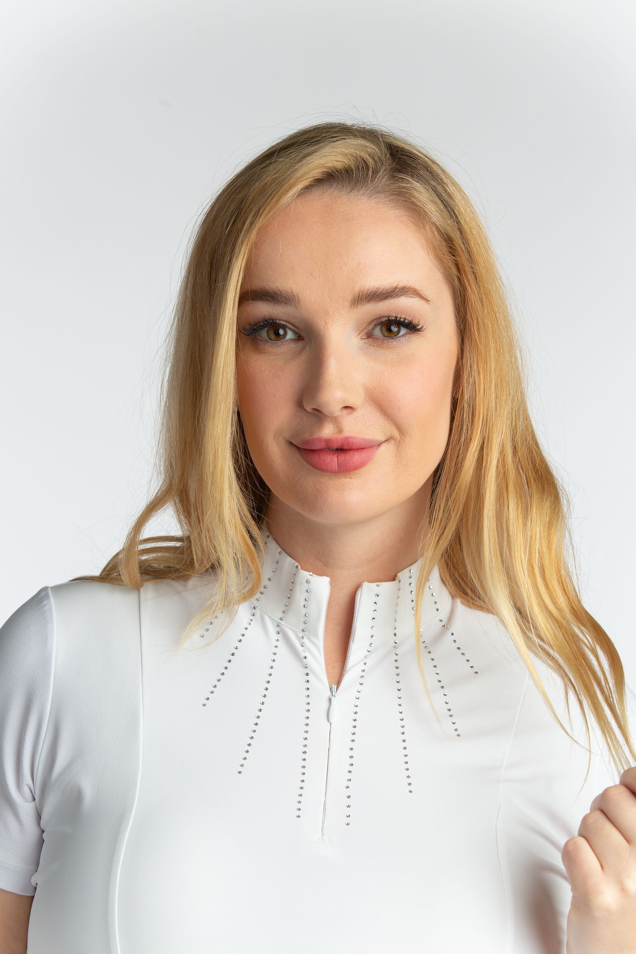 Raya Crystal Short Sleeve Show Shirt