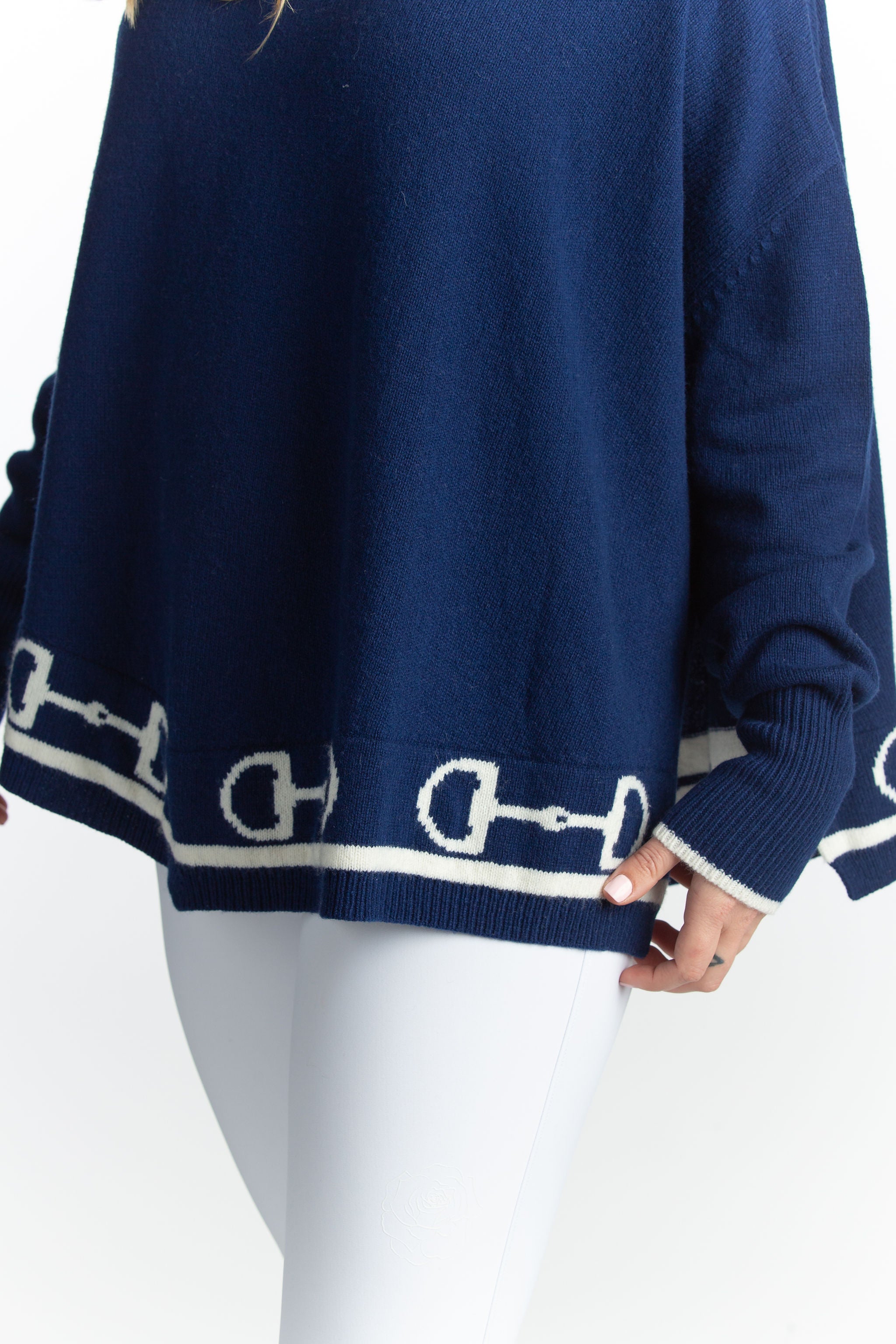Kristina Bit Poncho with Sleeves
