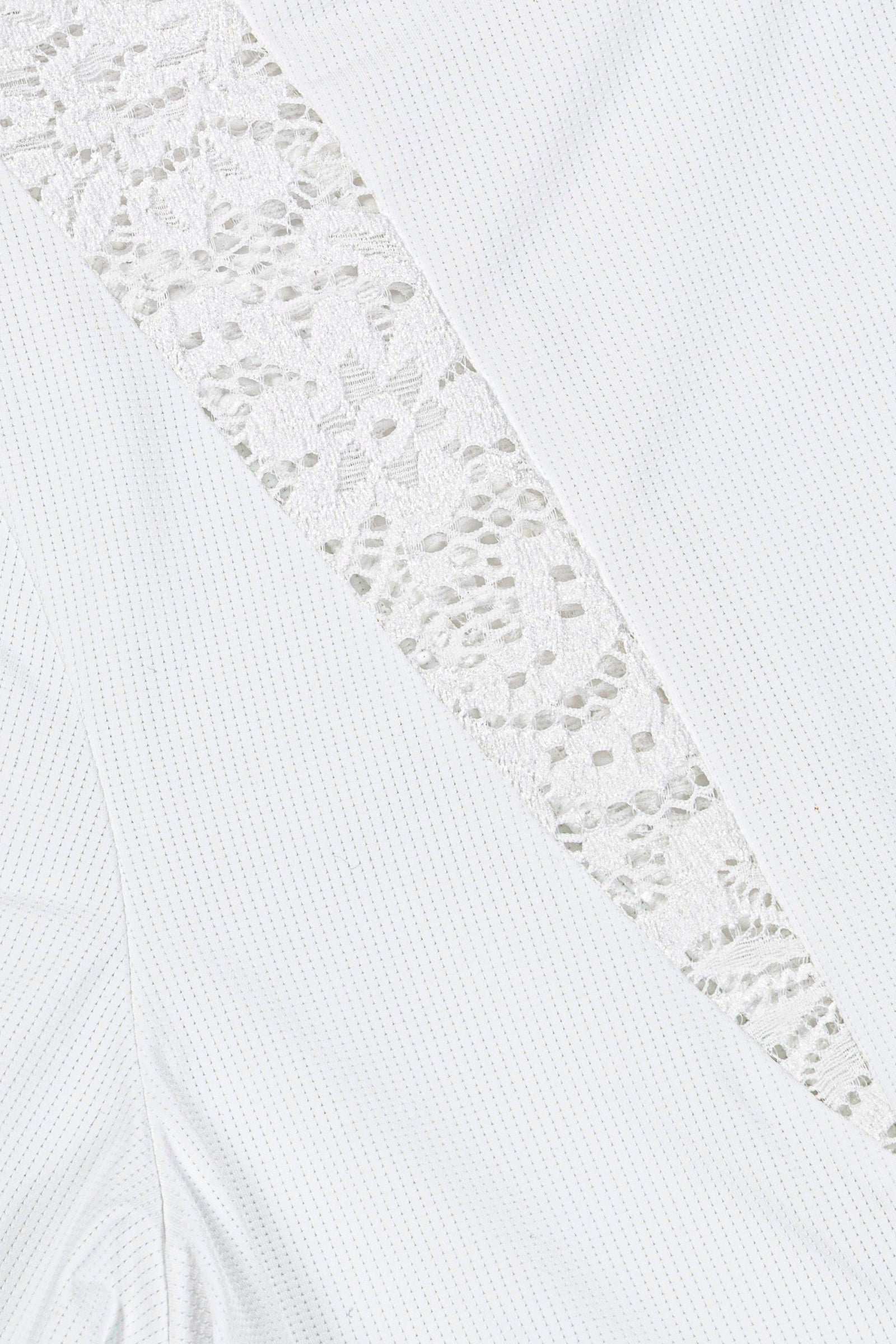 Farrah Lace Turtleneck Training Top