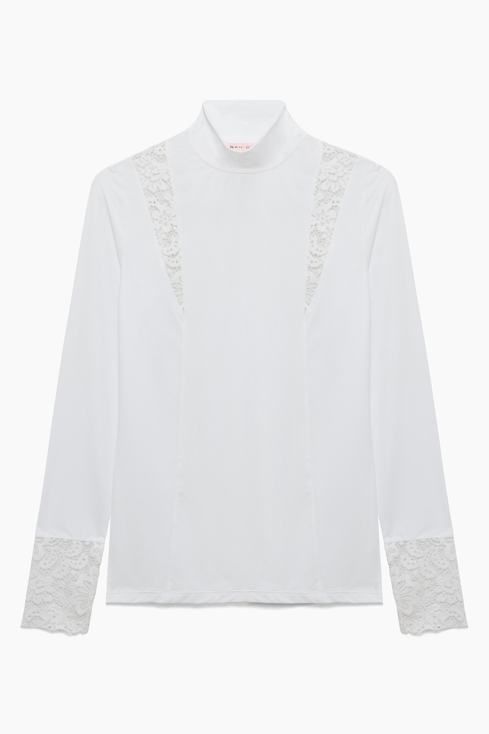 Farrah Lace Turtleneck Training Top