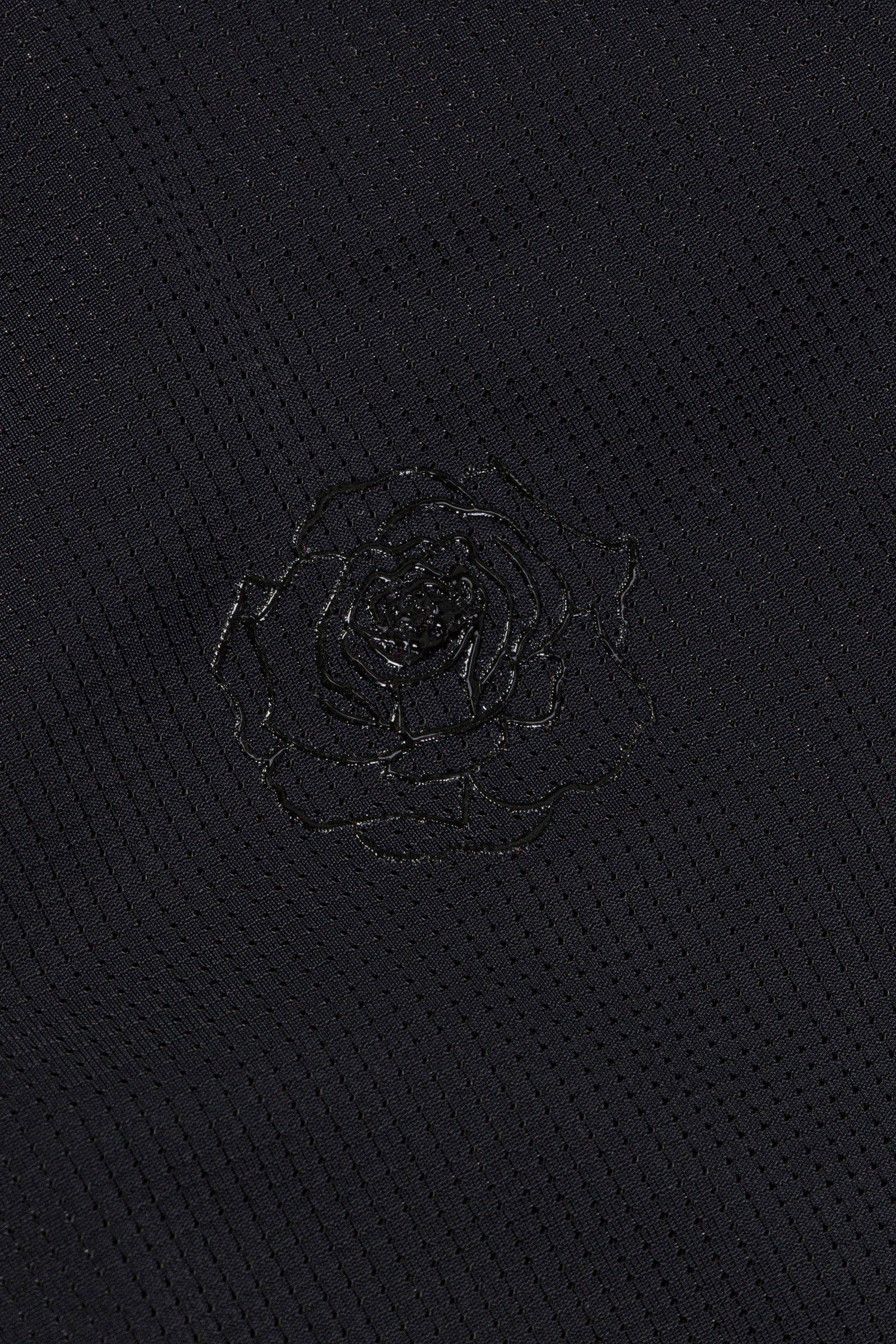 Farrah Lace Turtleneck Training Top