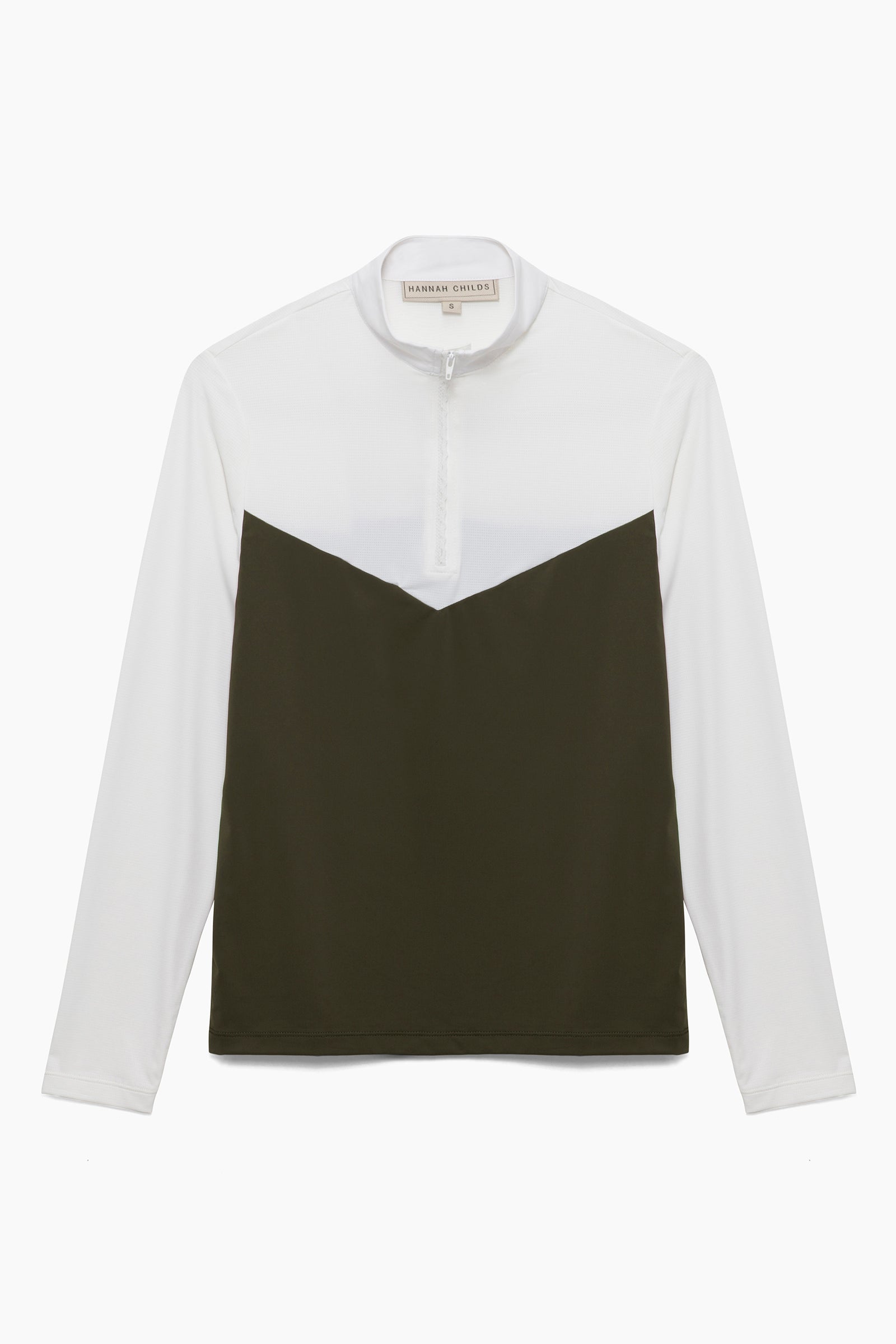 Clarissa Mesh Long Sleeve Zip Top