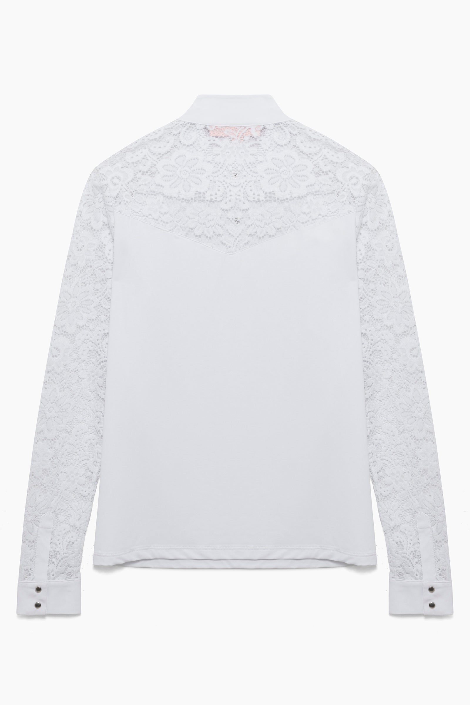 Jaclyn Lace Long Sleeve Show Shirt 2.0