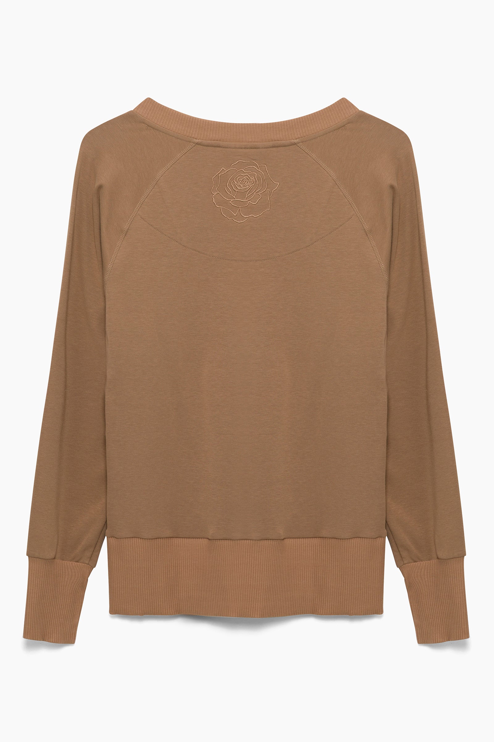 Asher Bamboo V Neck Sweatshirt