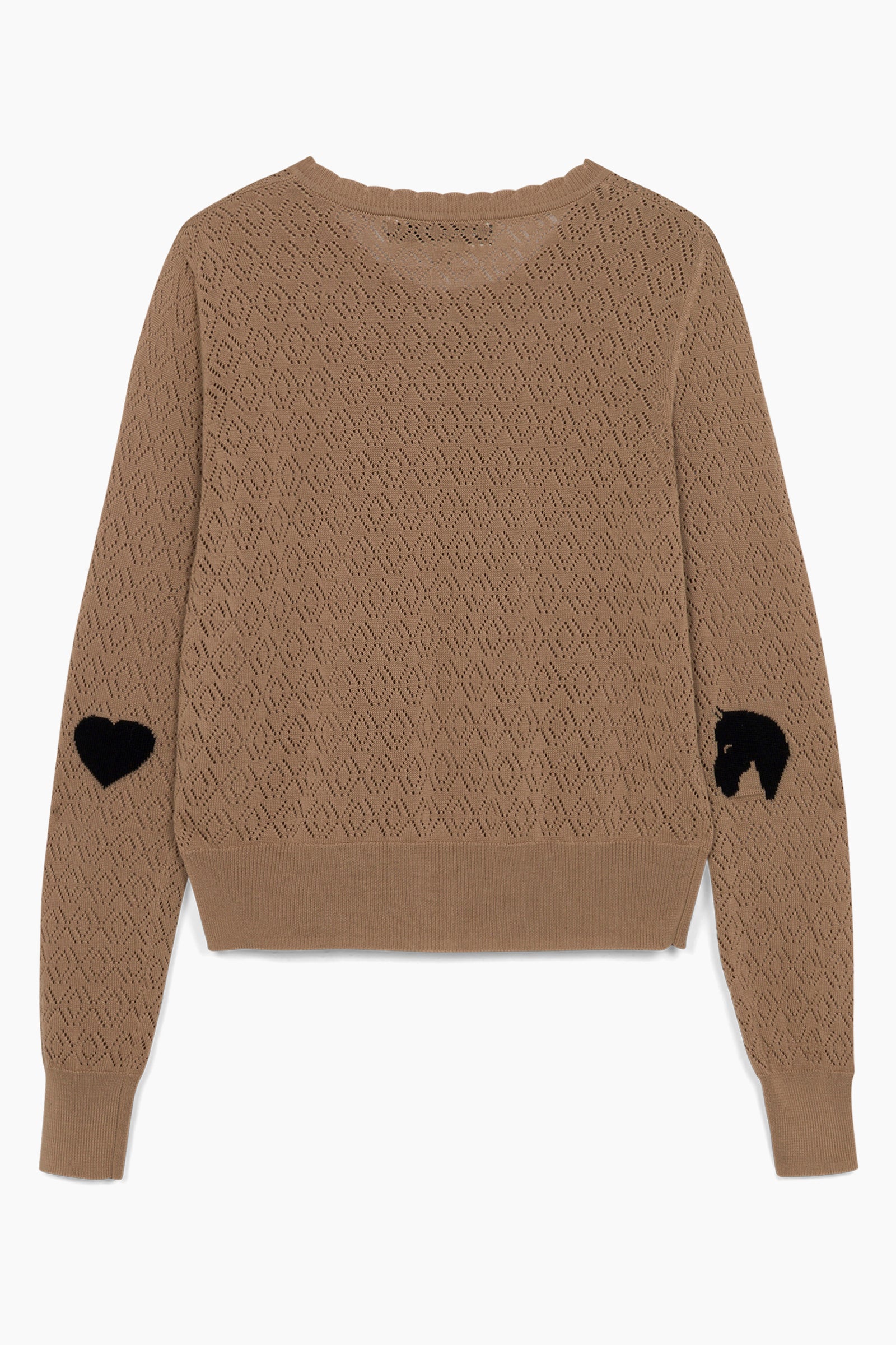 Layla Heart Horse Cardigan