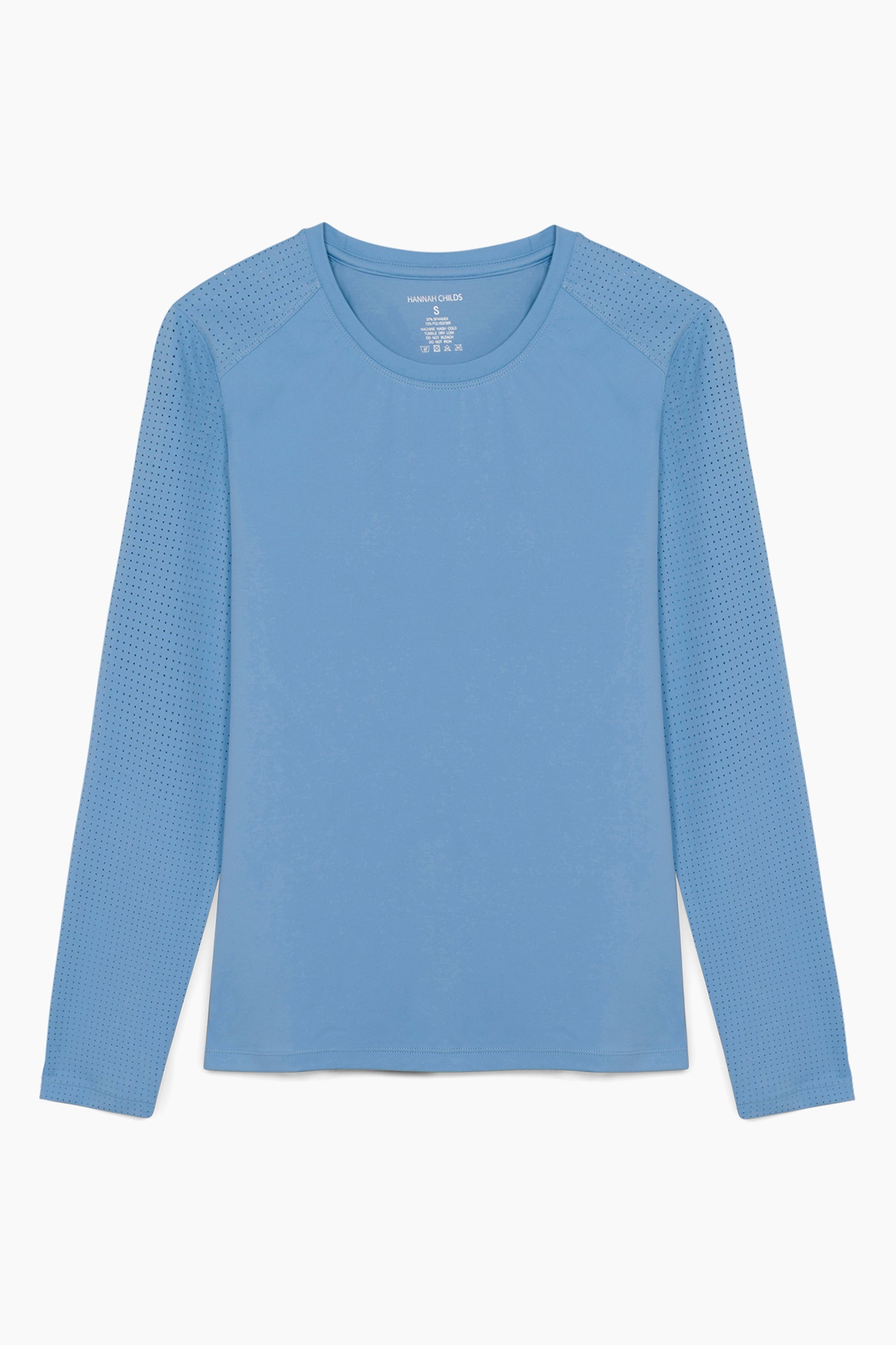 Harper Perforated Long Sleeve Tech Tee
