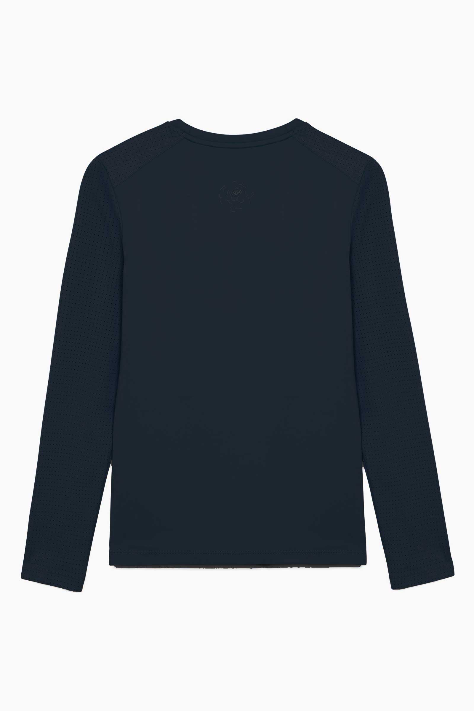 Harper Perforated Long Sleeve Tech Tee