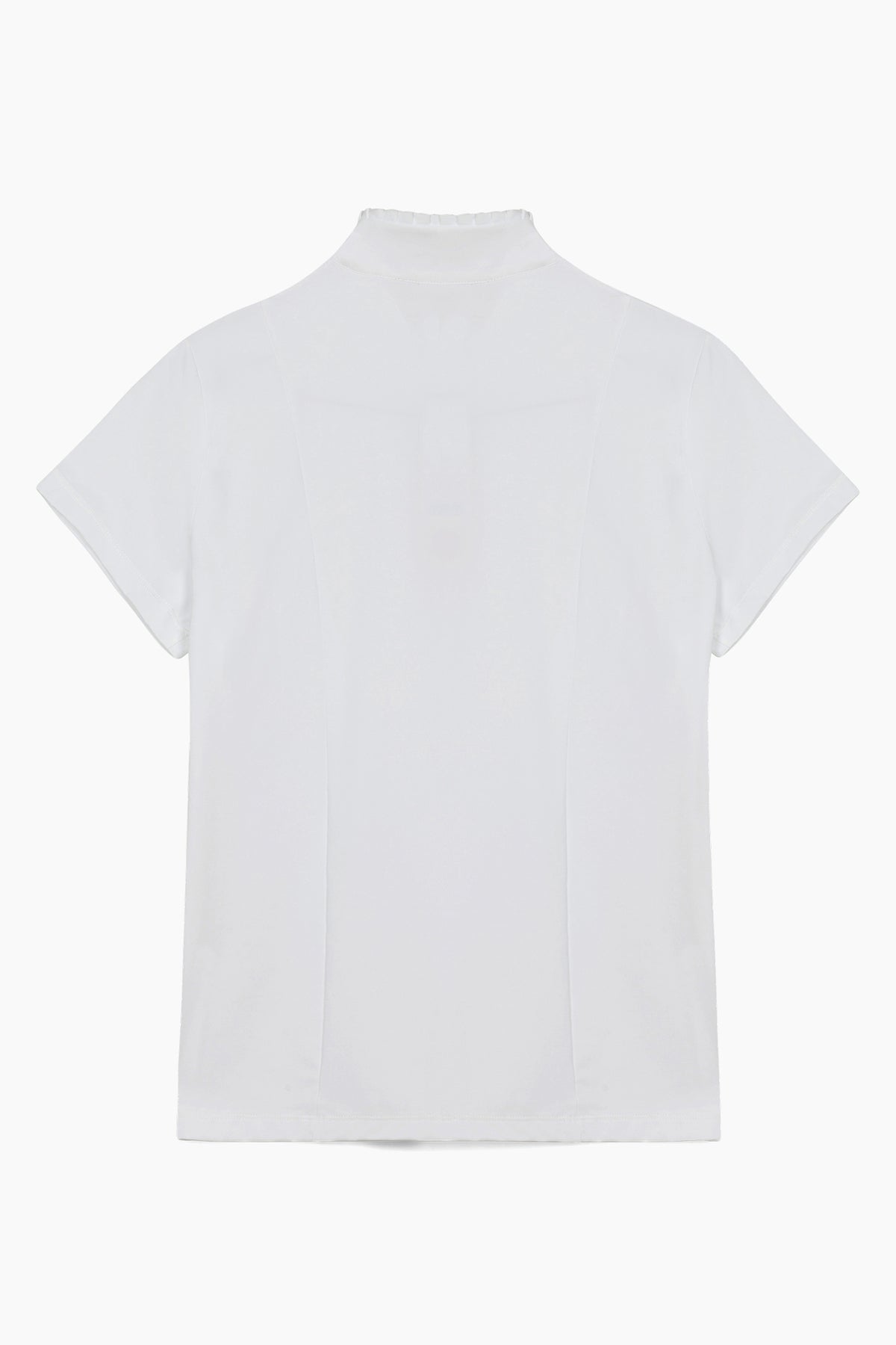 Rachel Ruffle Short Sleeve Show Shirt
