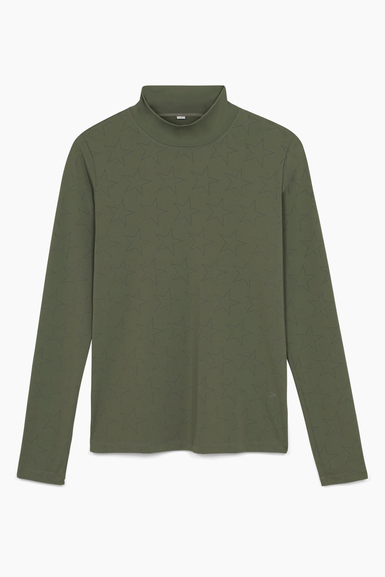 Farrah Star Turtleneck Training Top