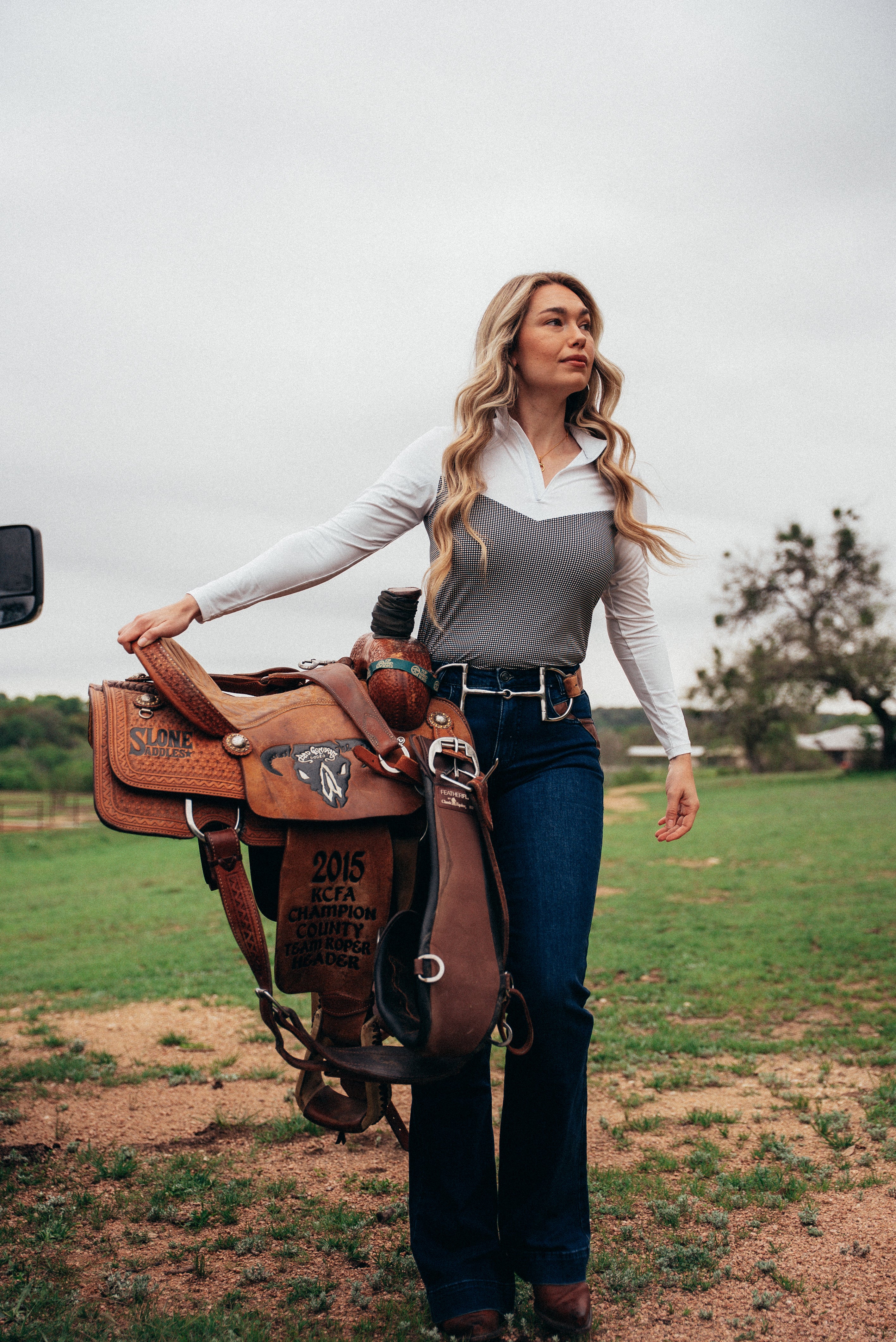Clarissa Mesh Long Sleeve Zip Top